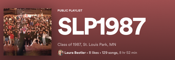 SLP 1987 Spotify Playlist